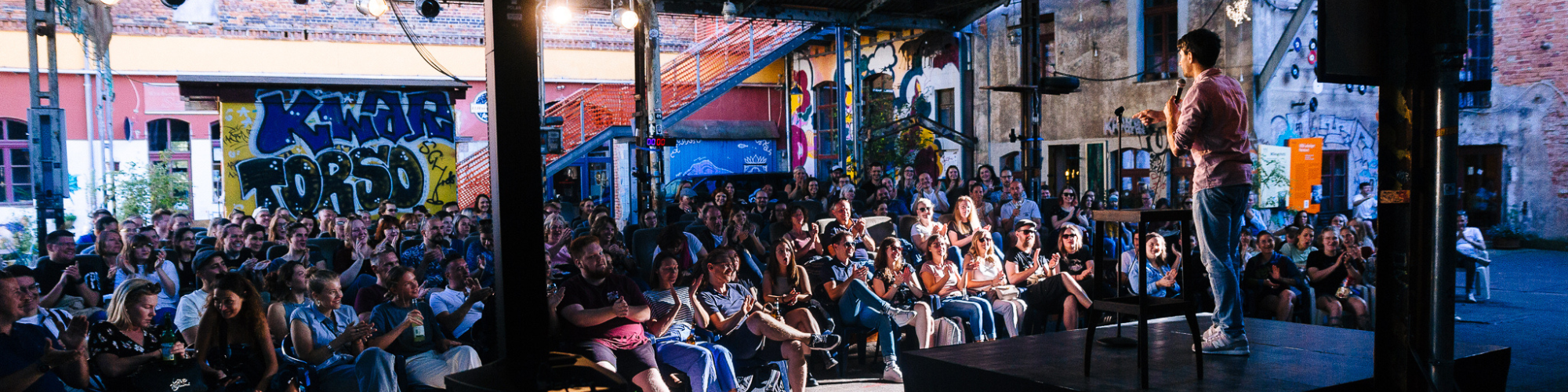 Comedy Open Air Show unter freiem Himmel